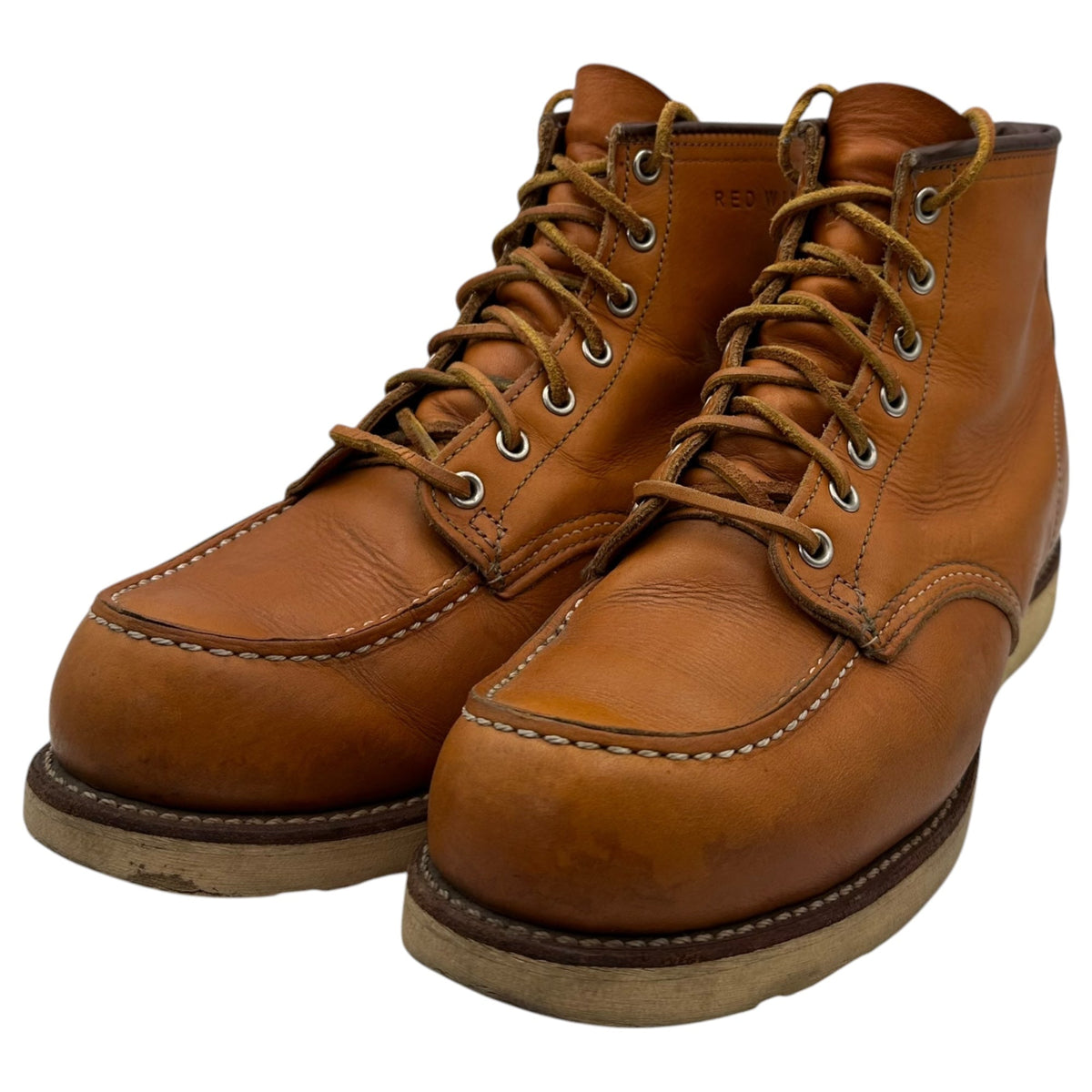 REDWING Irish Setter 6" Moc-Toe Boots Brown Size 9E