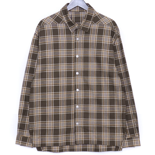 A.F ARTEFACT 25AW Exclusive Cotton Shirt Brown Size 2
