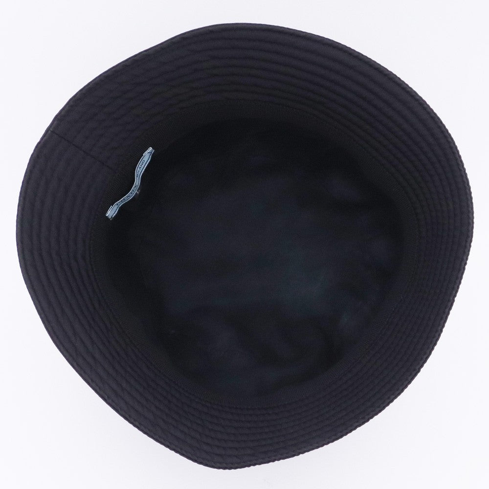 PRADA Racing Logo Nylon Bucket Hat Black Size L