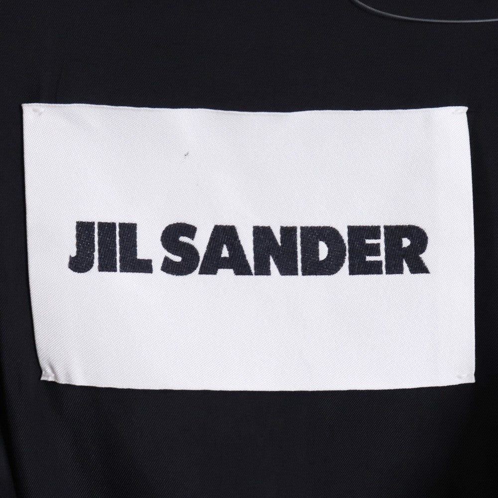 JIL SANDER 24AW Padded Feather Bomber Jacket Black Size 52