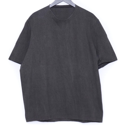 DEVOA 25SS Pigment Dye Jersey T-Shirt Charcoal Size 2