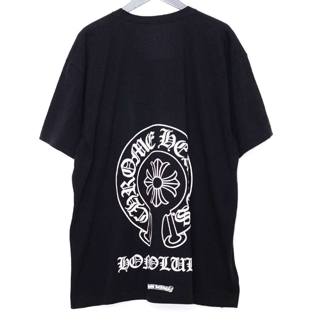 CHROME HEARTS Honolulu Horseshoe T-Shirt Black Size XXL
