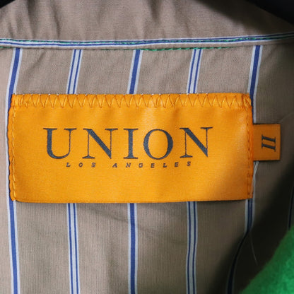 UNION Giovanni Wool Shirt Jacket Green Size 2