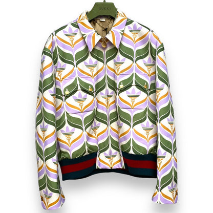 GUCCI × ADIDAS 22SS Trefoil Print Jacket Multi Size 50