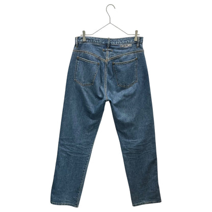GAULTIER JEANS 00's Logo-Print Denim Pants Indigo Size 48