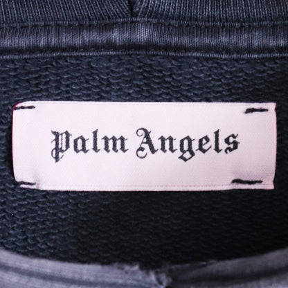 PALM ANGELS 17AW Vintage Wash Pullover Hoodie Gray Size S