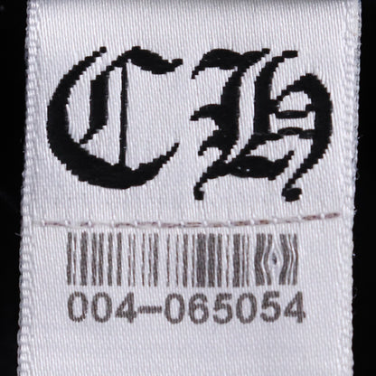 Chrome Hearts Old Flag Horseshoe Zip Hoodie Black Size M