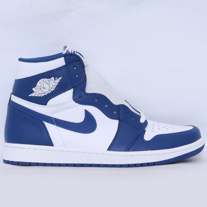 NIKE Air Jordan 1 Retro High OG Storm Blue Sneakers Size 27.5cm