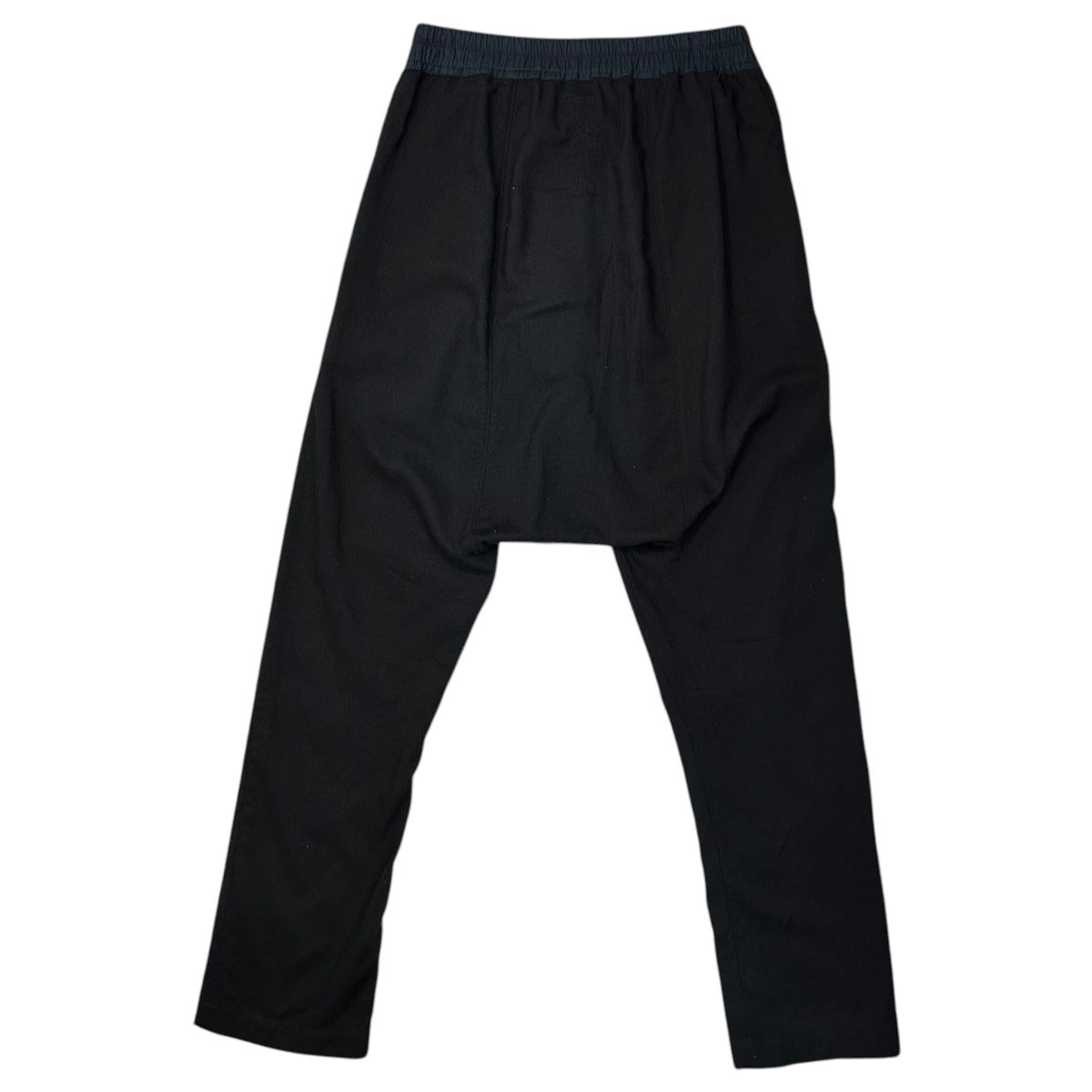 Rick Owens 12AW Easy Sarouel Straight Pants Black Size 46