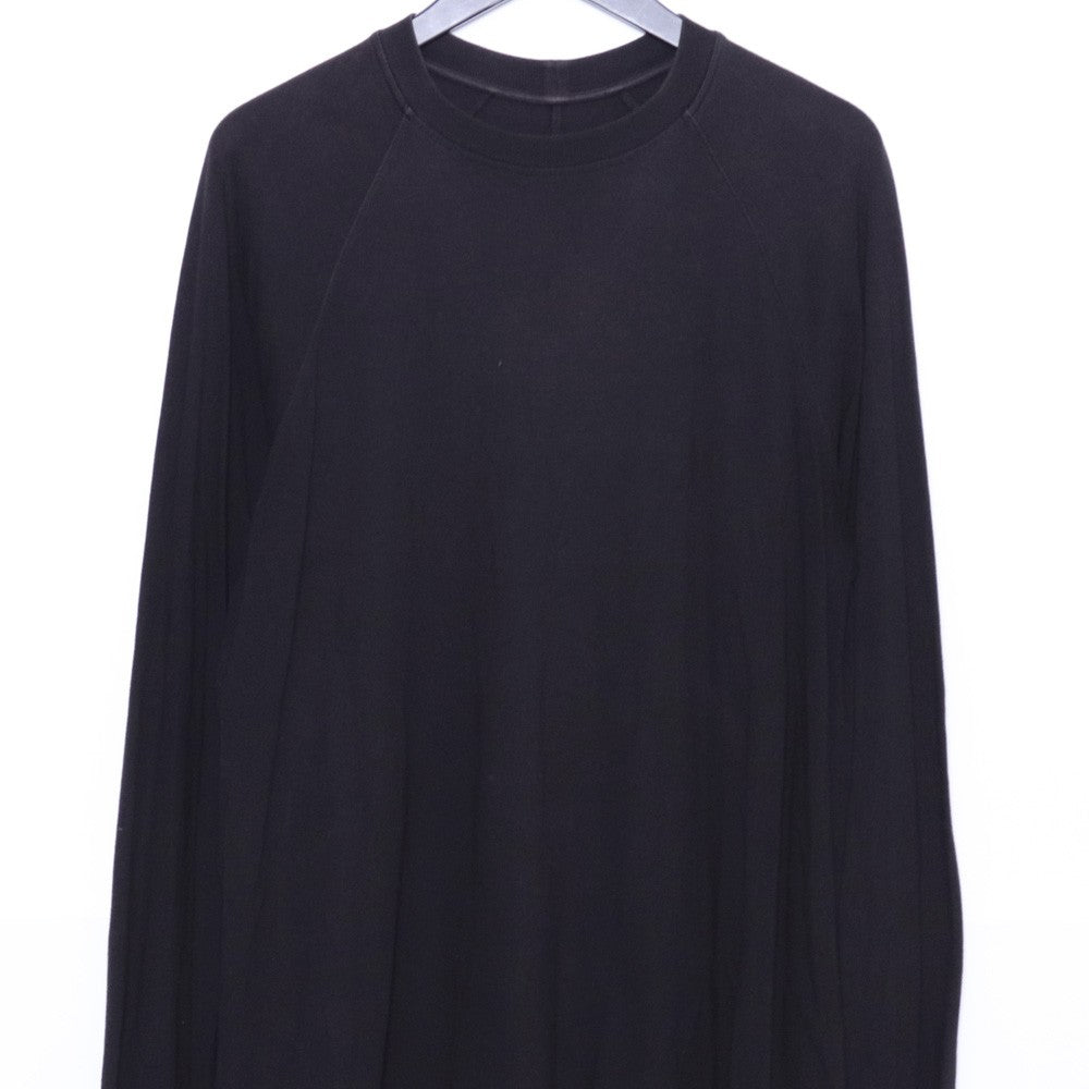 RICK OWENS 18SS Black Raglan Long Sleeve T-Shirt Size S