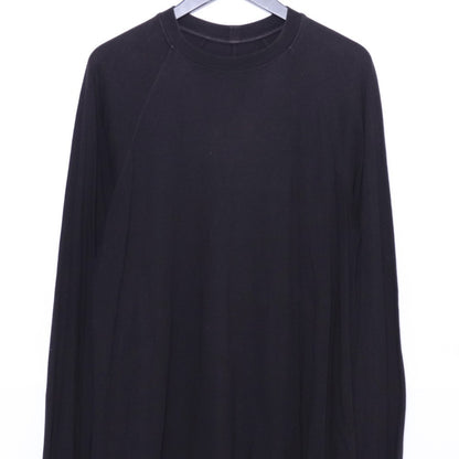 RICK OWENS 18SS Black Raglan Long Sleeve T-Shirt Size S