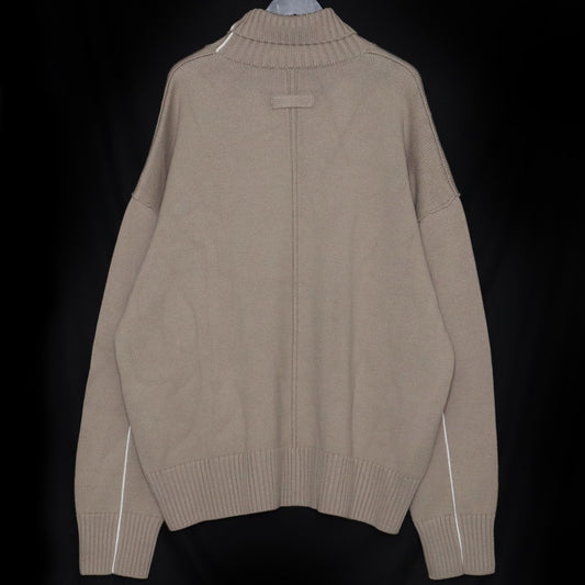 STEIN 21AW Oversized Impression High Neck Knit Beige Size L