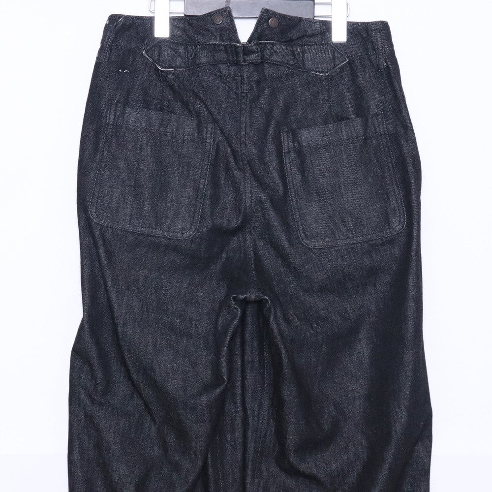 ISO x ANACHRONORM 25AW Washed Baggy Denim Black Size 1