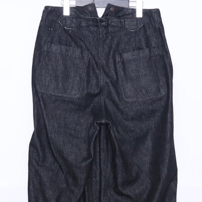 ISO x ANACHRONORM 25AW Washed Baggy Denim Black Size 1