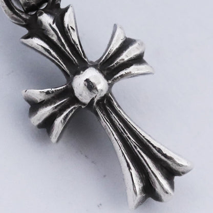 Chrome Hearts Babyfat CH Cross Charm Silver Size F