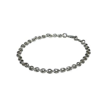 TIFFANY & CO. Round Return to Chain Silver Necklace