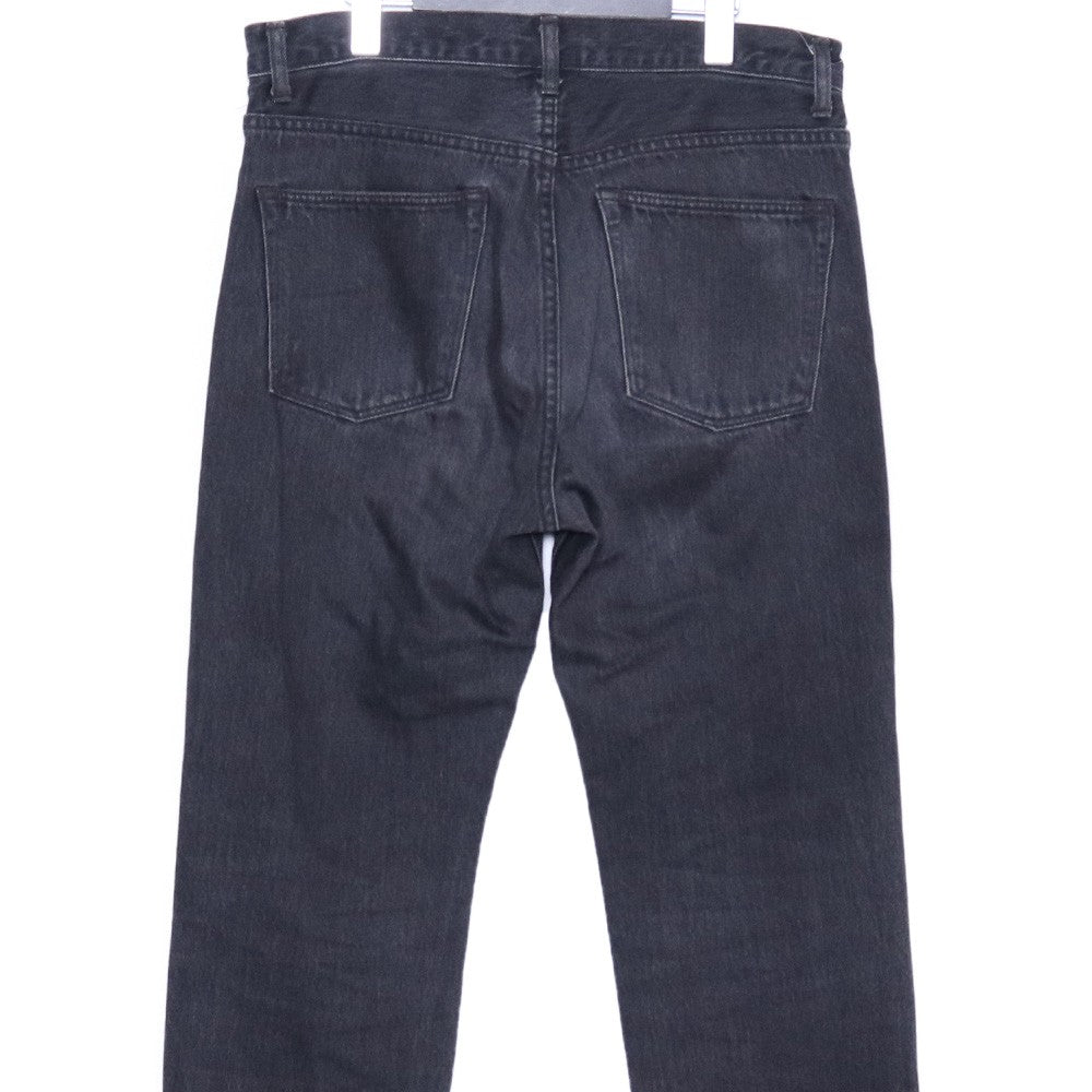COMOLI Black Denim 5-Pocket Jeans Size 2