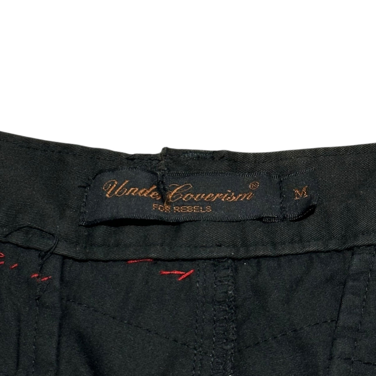UNDERCOVERISM 03SS SCAB Crust Patchwork Pants Black Size M