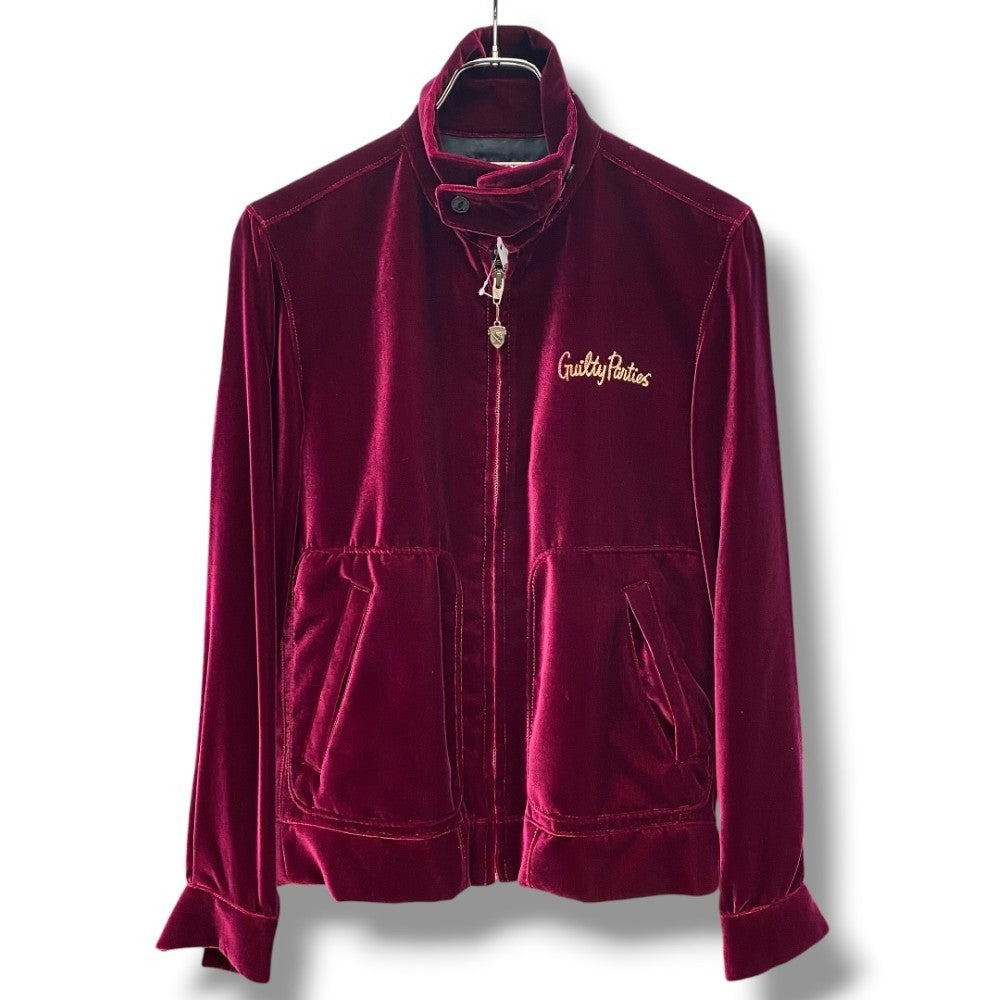 WACKO MARIA x MCGREGOR Velvet Drizzler Jacket Red Size S
