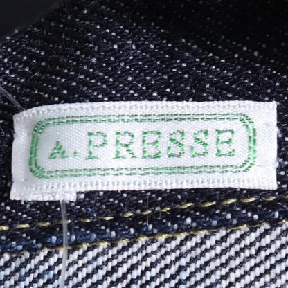 A.PRESSE 1st Type One Wash Denim Jacket Indigo Size 48