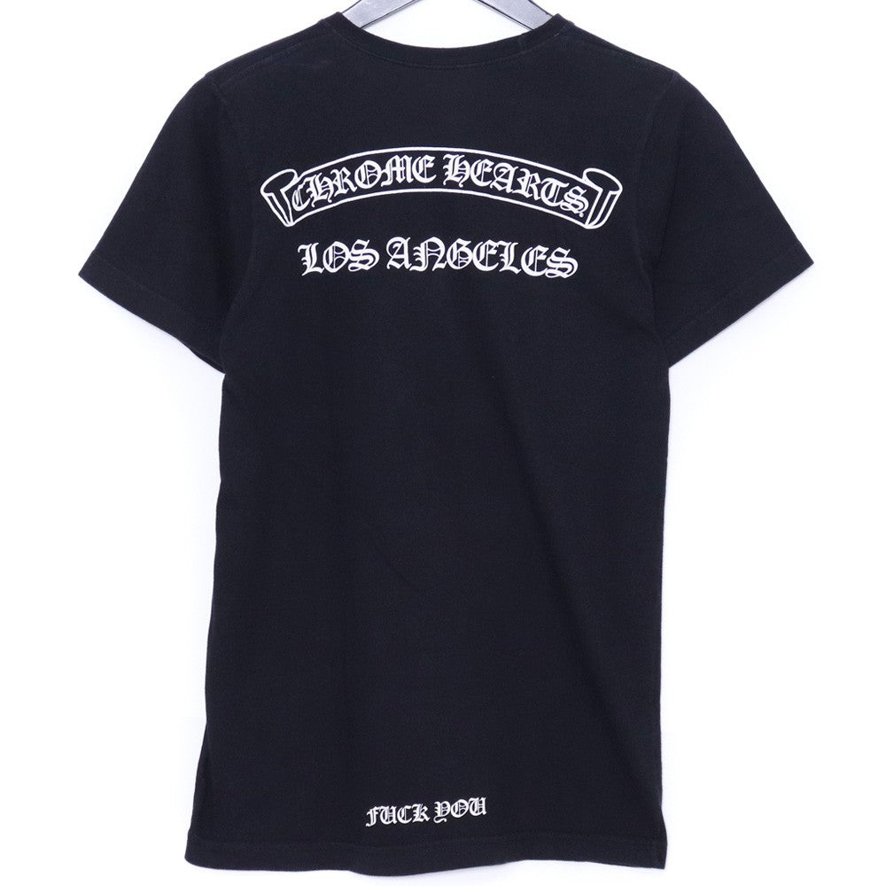 Chrome Hearts Los Angeles Scroll Label T-Shirt Black Size S