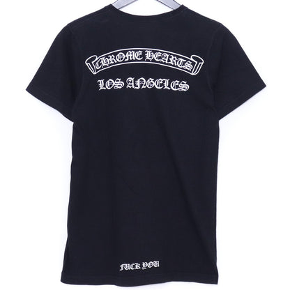 Chrome Hearts Los Angeles Scroll Label T-Shirt Black Size S