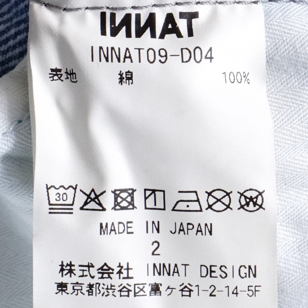 Innat 25AW Bootcut 5P Denim Pants Size 2