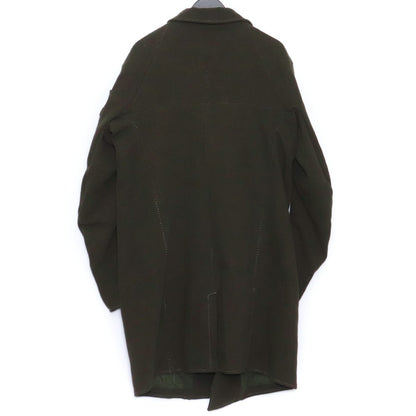 INCARNATION 23AW Double Breast Moto Canvas Coat Khaki Size M