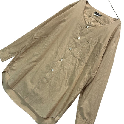 COMME des GARCONS HOMME PLUS 13AW Collarless Shirt Size S