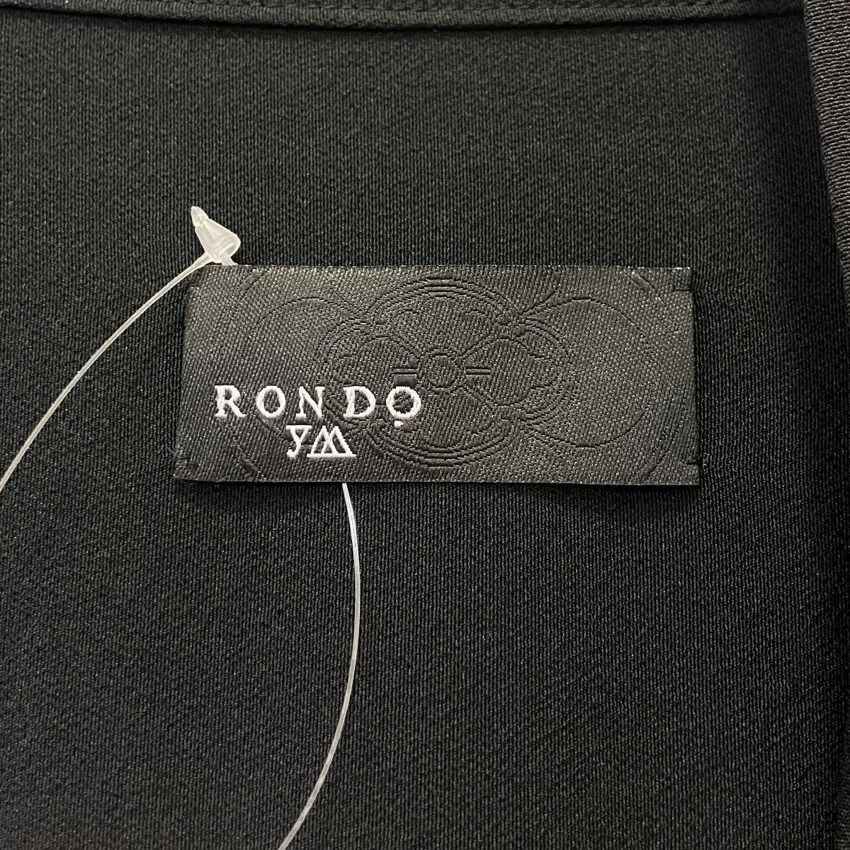 RONDO.ym Goshoguruma Sagara Embroidered Coat Black Free Size