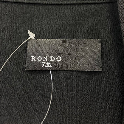 RONDO.ym Goshoguruma Sagara Embroidered Coat Black Free Size