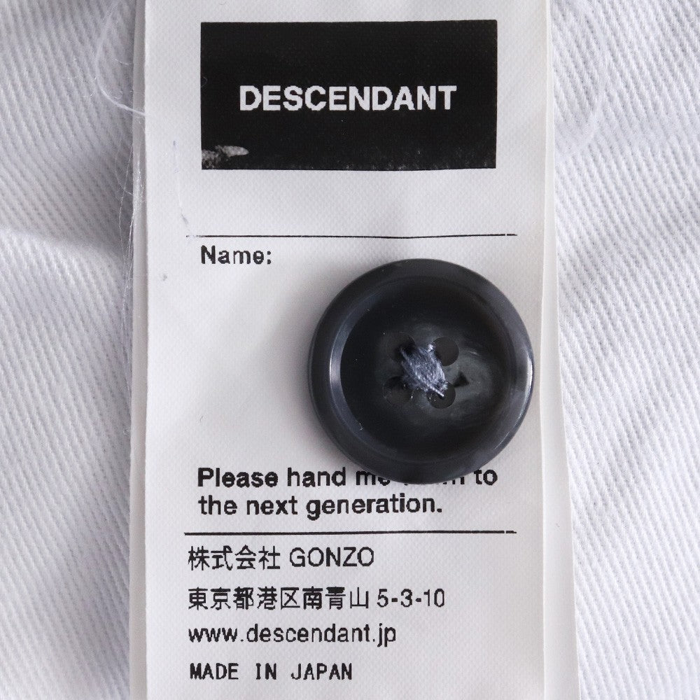 Descendant DC-3 Twill Pleated Trousers Gray Size 3