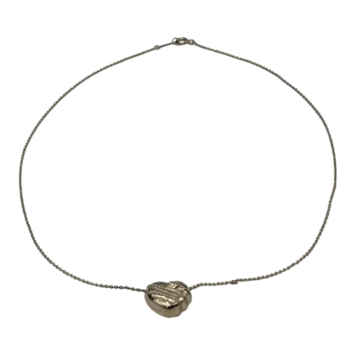 TIFFANY & CO. Heart & Arrow Necklace Silver