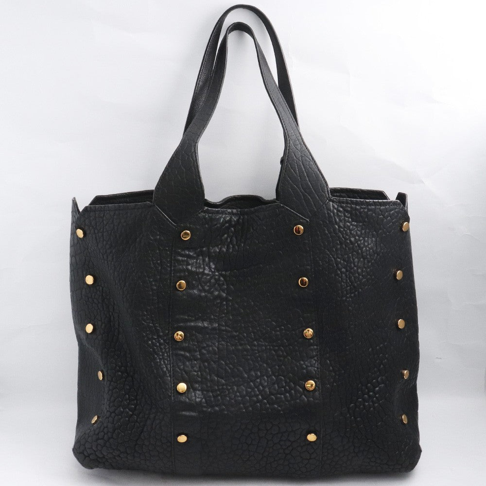 Jimmy Choo Black Rocket Shopper Studded Tote Bag Size F