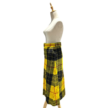 COMME des GARCONS 00AW Tartan Check Skirt Multi Size S