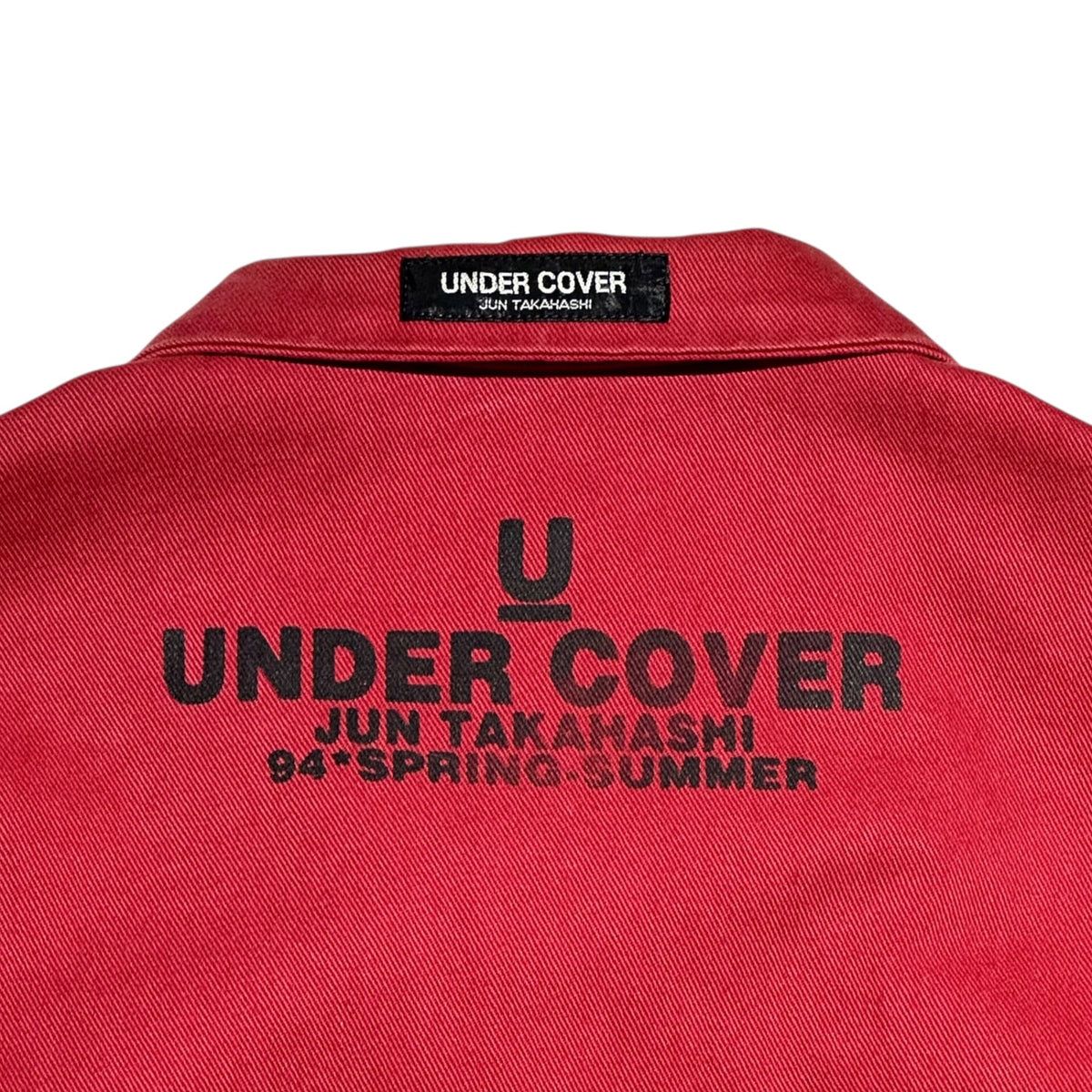 UNDERCOVER 94SS Masterpiece Frayed Coach Jacket Size FREE