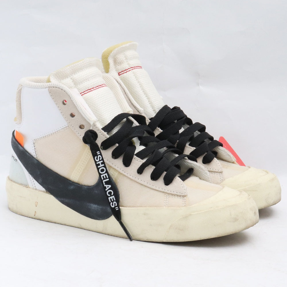 NIKE × OFF-WHITE The Ten Blazer Mid Sneakers White Size 23cm