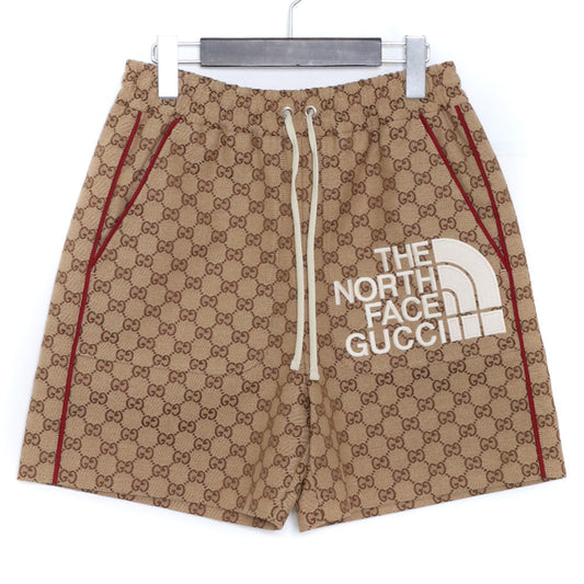 GUCCI x THE NORTH FACE GG Pattern Shorts Beige Size XS