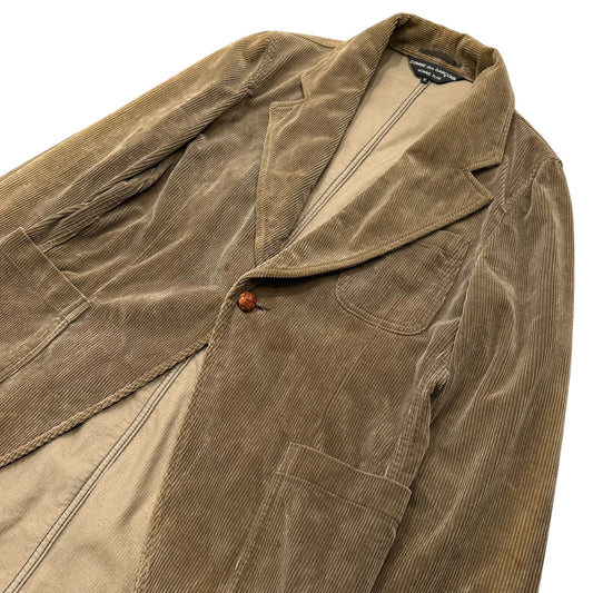 COMME des GARCONS HOMME PLUS 04AW Walnut Jacket Brown Size M