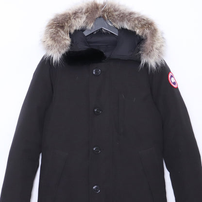 Canada Goose Jasper Parka Fur Hooded Black Size S