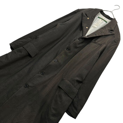 Paul Harnden Wool Long Coat Brown Size M