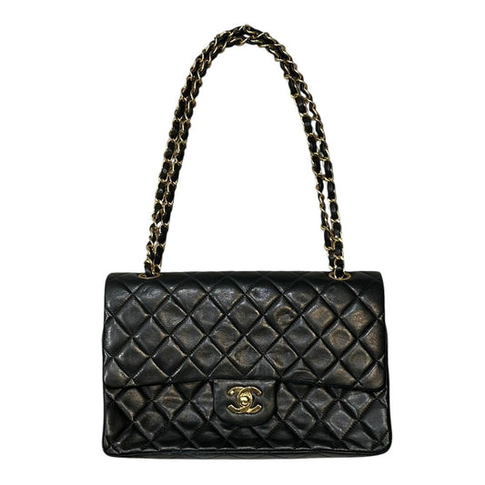 CHANEL 90s Vintage Matelasse Flap Handbag