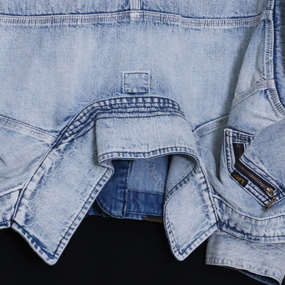 Lee BEAUTIFUL PEOPLE 2WAY Work Denim Jacket Indigo Size 42