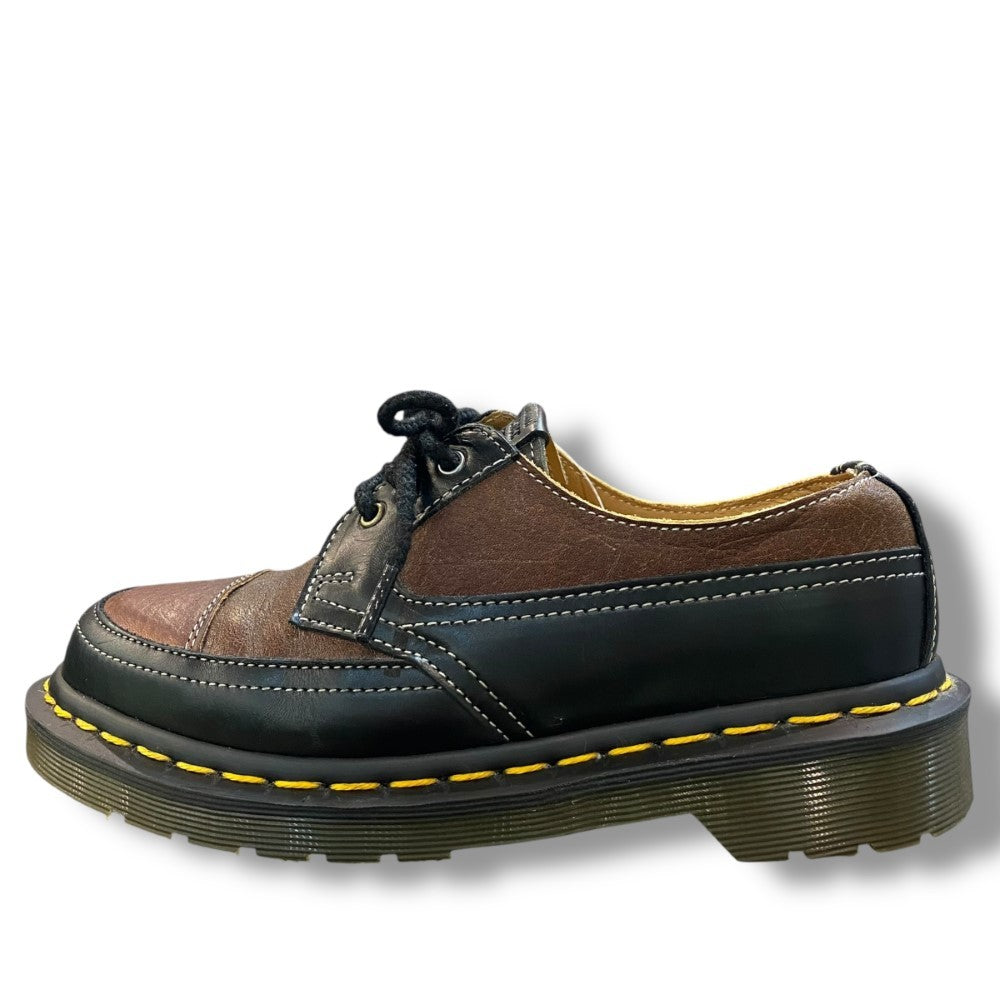 DR. MARTENS 1461 MIE 3-Eye Leather Shoes Brown Loafers Size 3