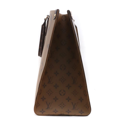 LOUIS VUITTON OnTheGo GM Monogram Tote Bag Brown Size F