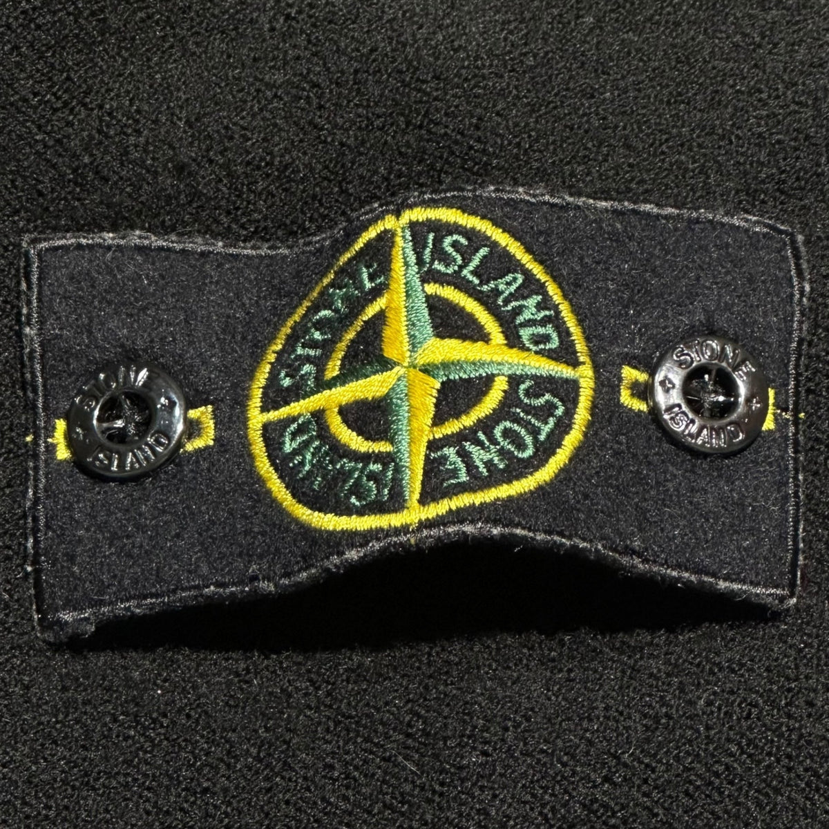 STONE ISLAND 06AW Archive Zip-Up Knit Jacket Black