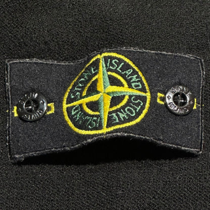 STONE ISLAND 06AW Archive Zip-Up Knit Jacket Black