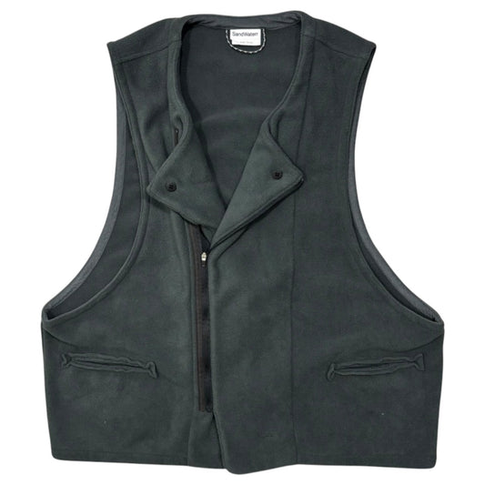 SandWaterr Organized PE Micro Fleece Vest Gray Size 3