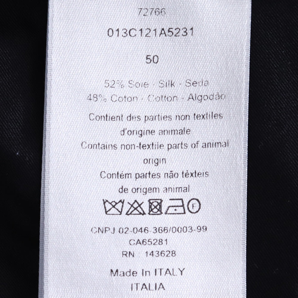 DIOR Oblique All-Over Silk-Blend Shorts Size 50