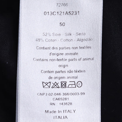 DIOR Oblique All-Over Silk-Blend Shorts Size 50